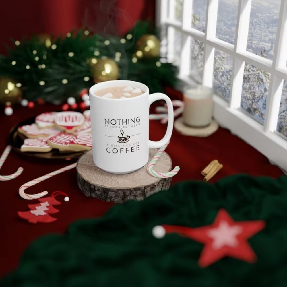 Nothing White Ceramic Mug